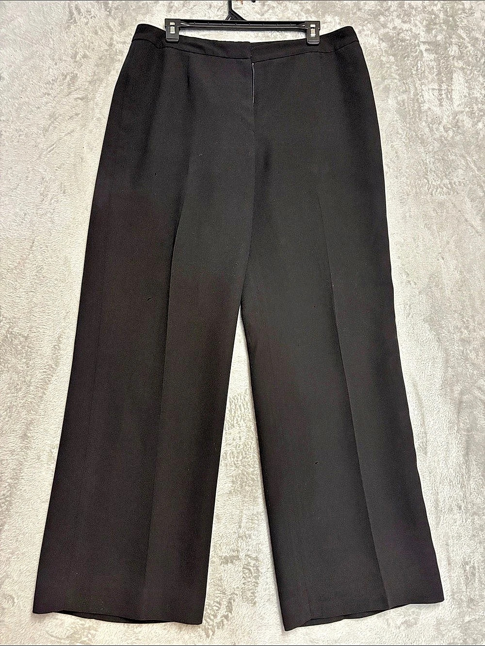Suit Studio Women's Wide Leg Pants Black Size 12P